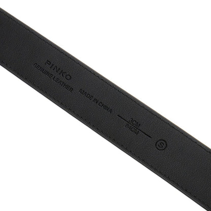 PINKO XS love birds leather belt