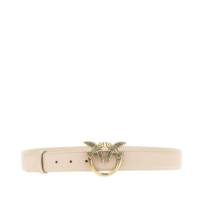 love birds leather belt