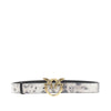 love birds leather belt
