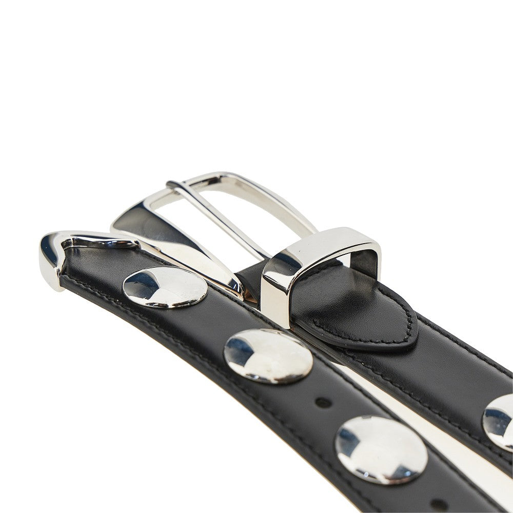 KHAITE 75 benny leather belt