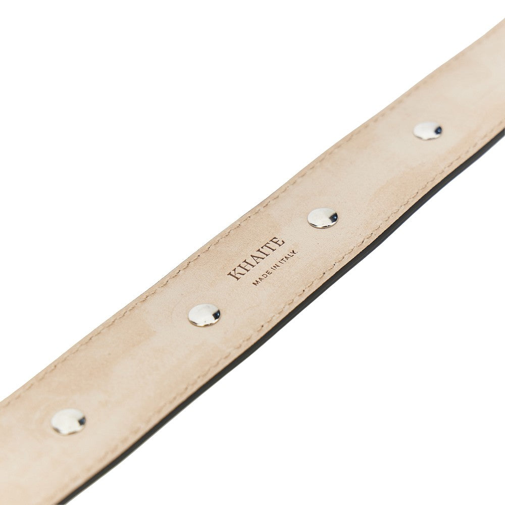KHAITE 75 benny leather belt