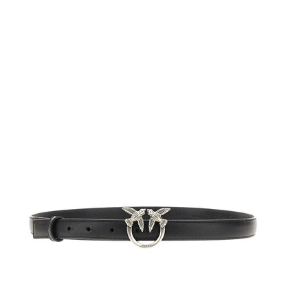 PINKO XS love birds leather belt