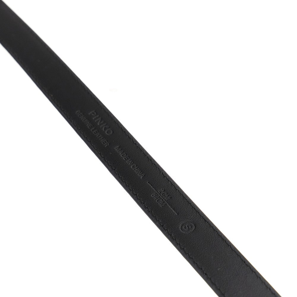 PINKO XS love birds leather belt