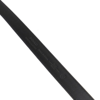 PINKO XS love birds leather belt