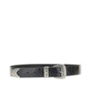 patent-leather belt