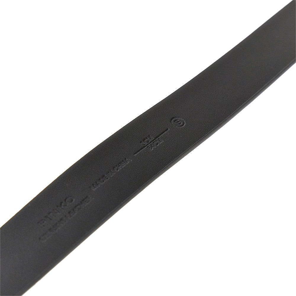 patent-leather belt