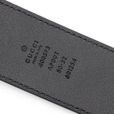 GUCCI 75 gg marmont 2015 re-edition leather belt