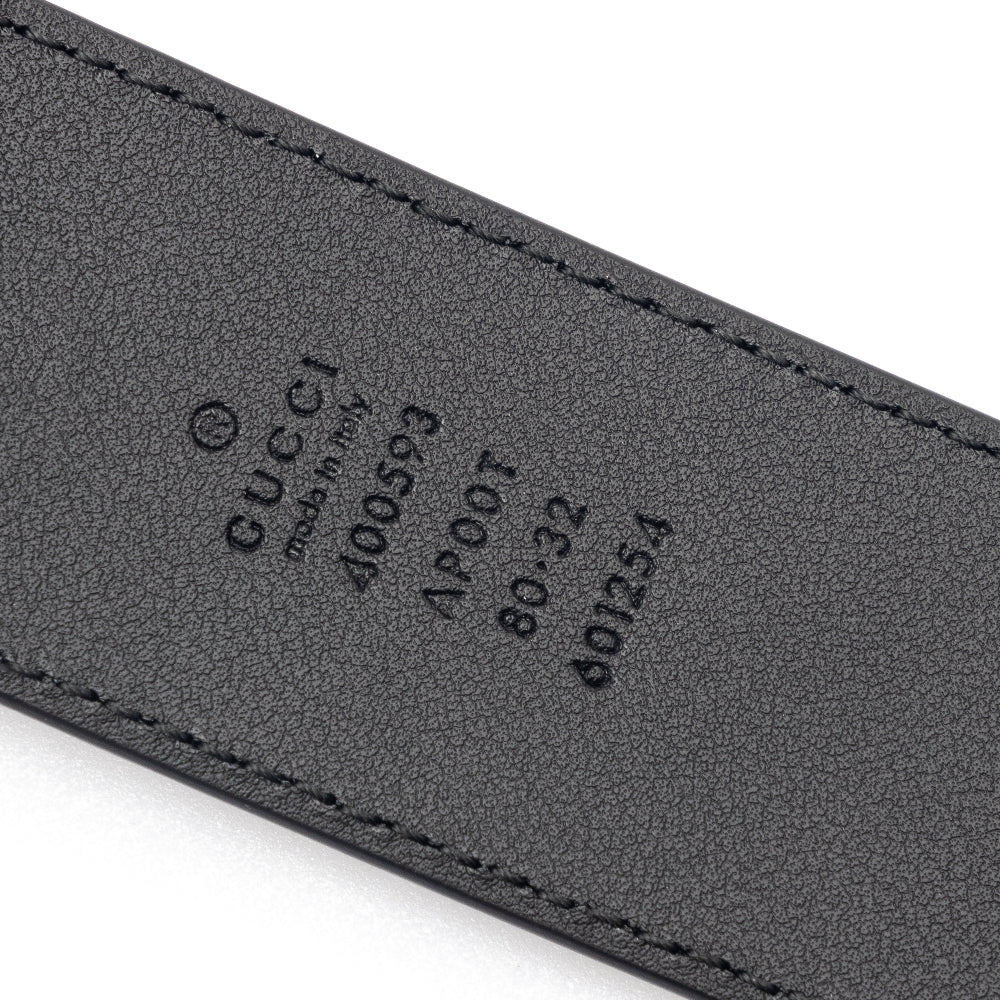 GUCCI 75 gg marmont 2015 re-edition leather belt