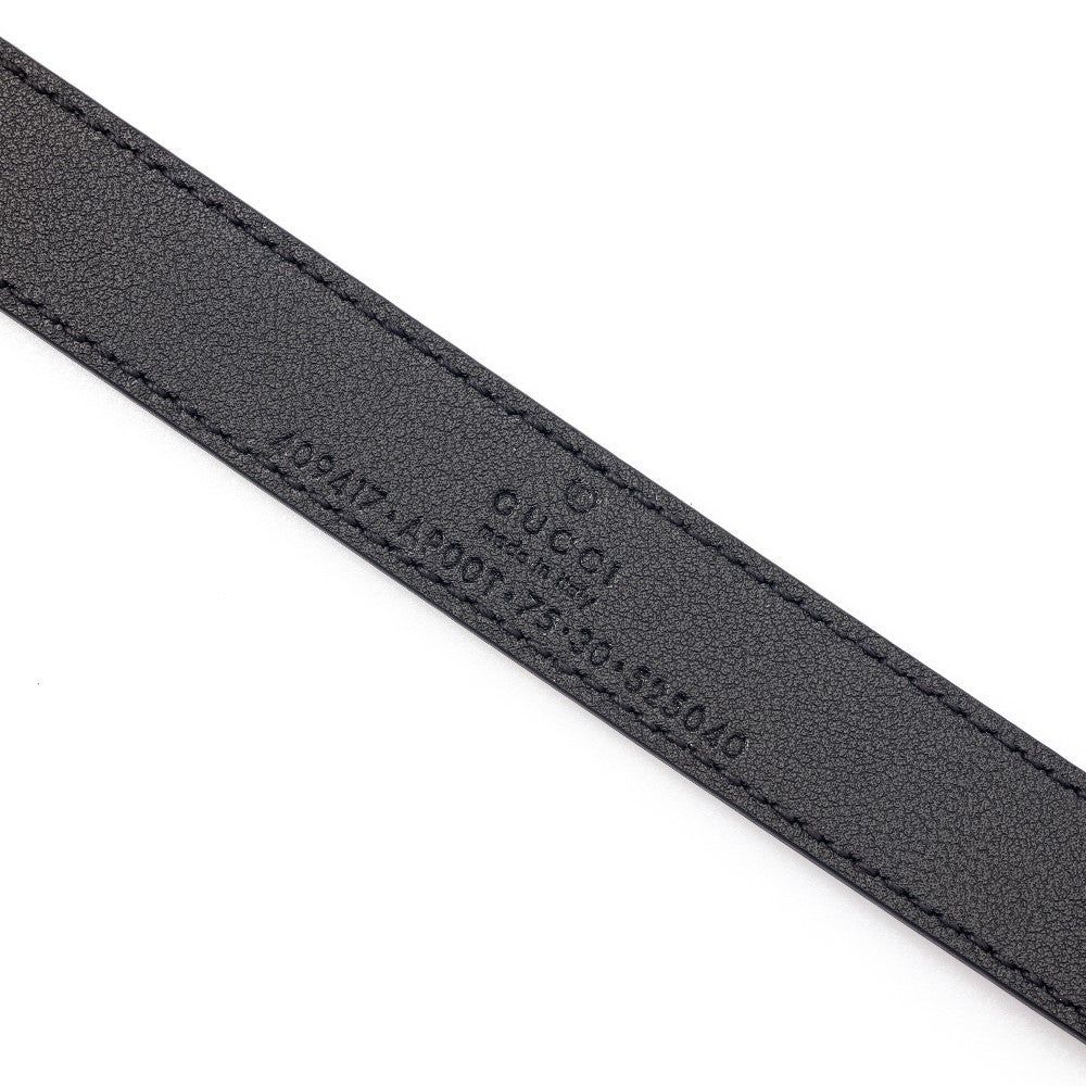 GUCCI 90 gg buckle leather belt