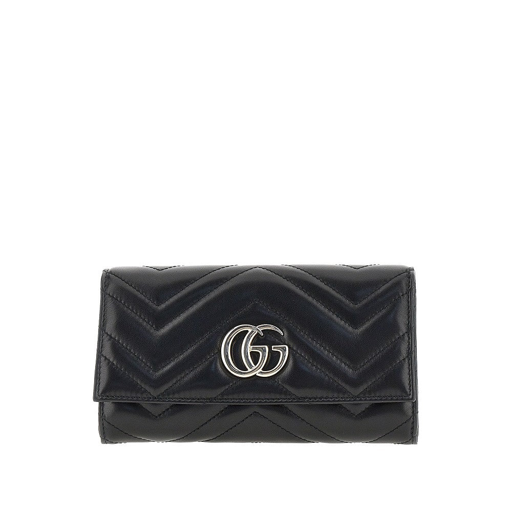 GUCCI OS leather gg marmont wallet