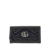 leather gg marmont wallet