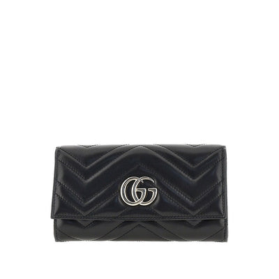 leather gg marmont wallet