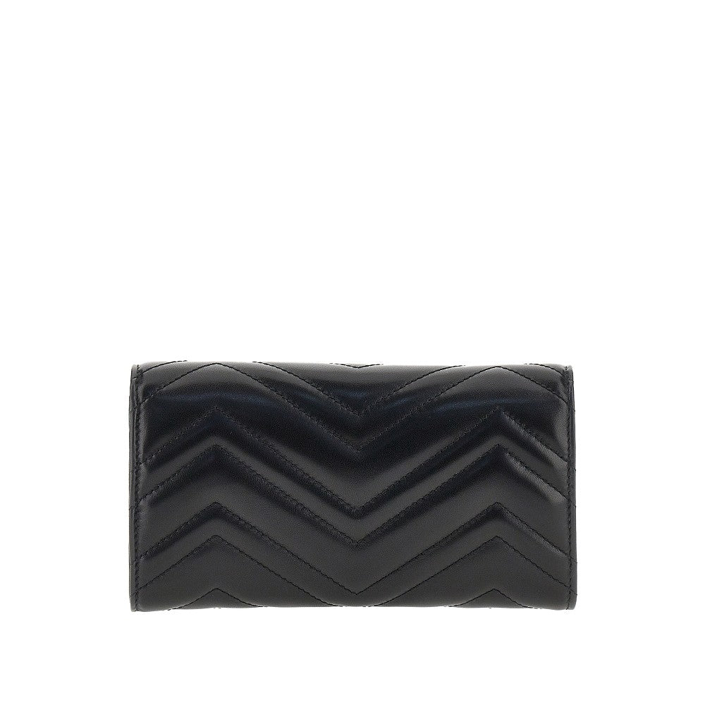 GUCCI OS leather gg marmont wallet