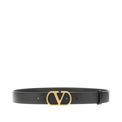 VALENTINO GARAVANI 75 vlogo signature leather belt