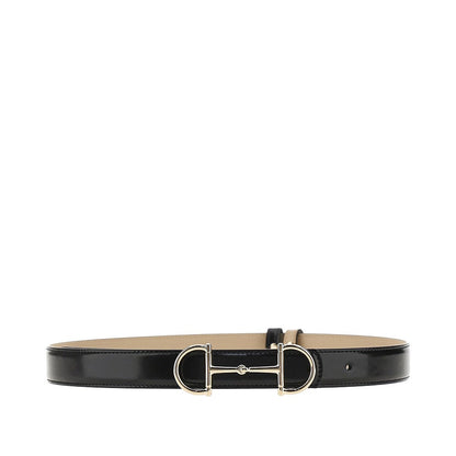 GUCCI 75 reversible leather belt with horsebit