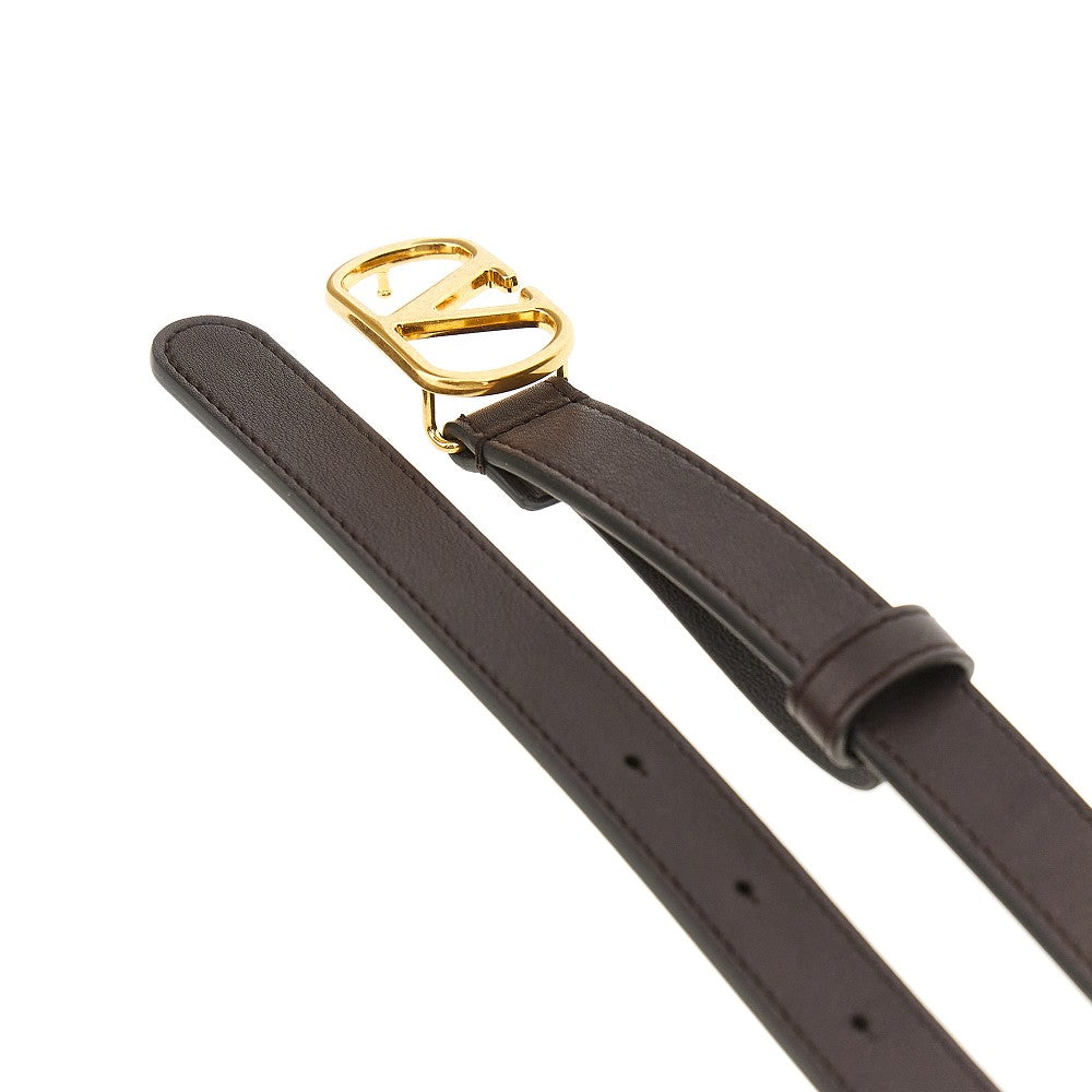 VALENTINO GARAVANI 75 vlogo signature leather belt
