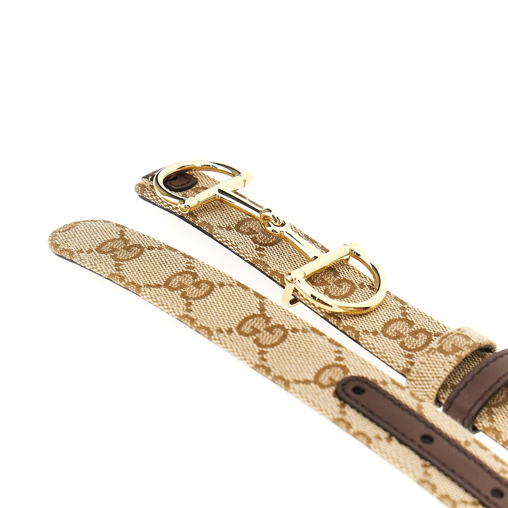 GUCCI 65 reversible belt with horsebit buckle