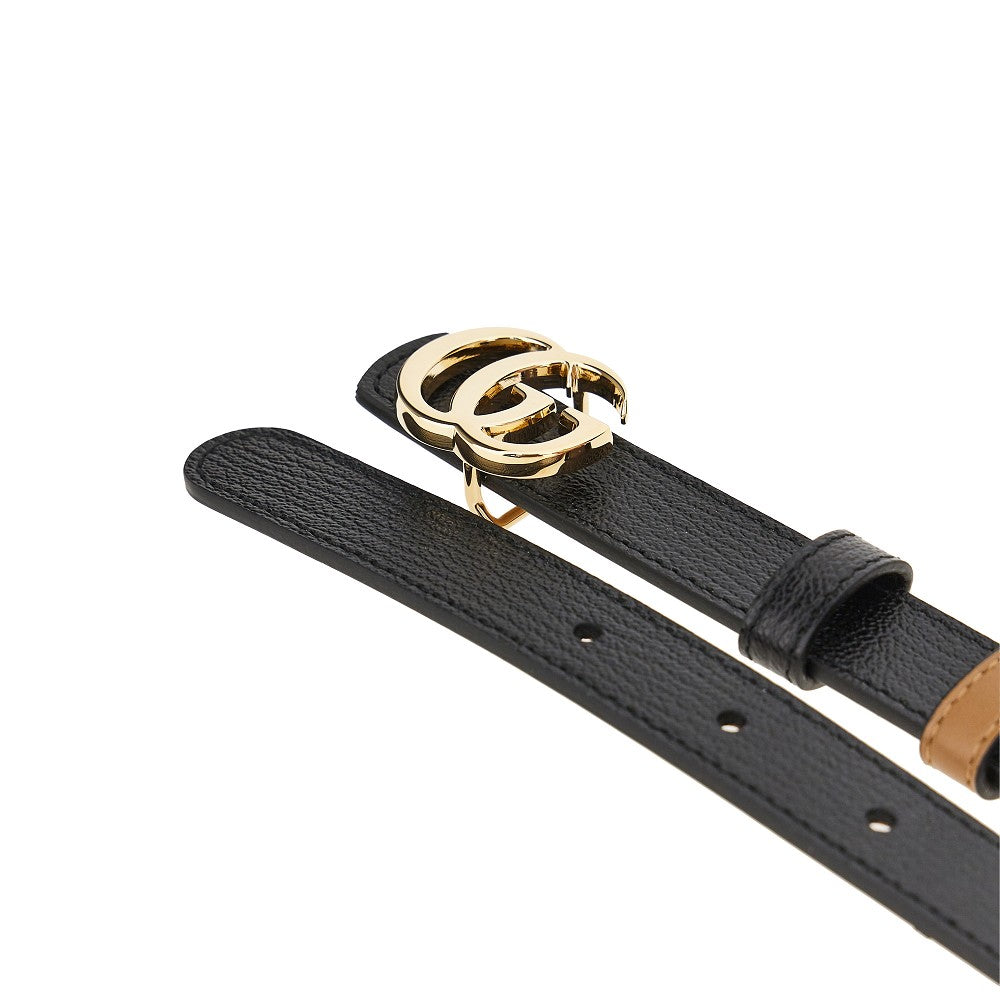 gg marmont reversible leather belt