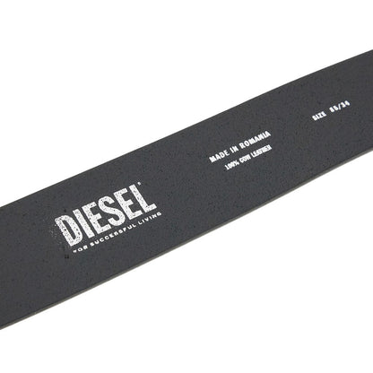 DIESEL 75 d logo leather belt
