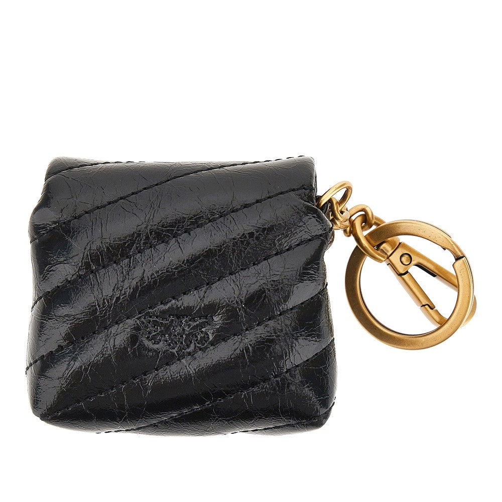 love bag puff leather airpods pouch