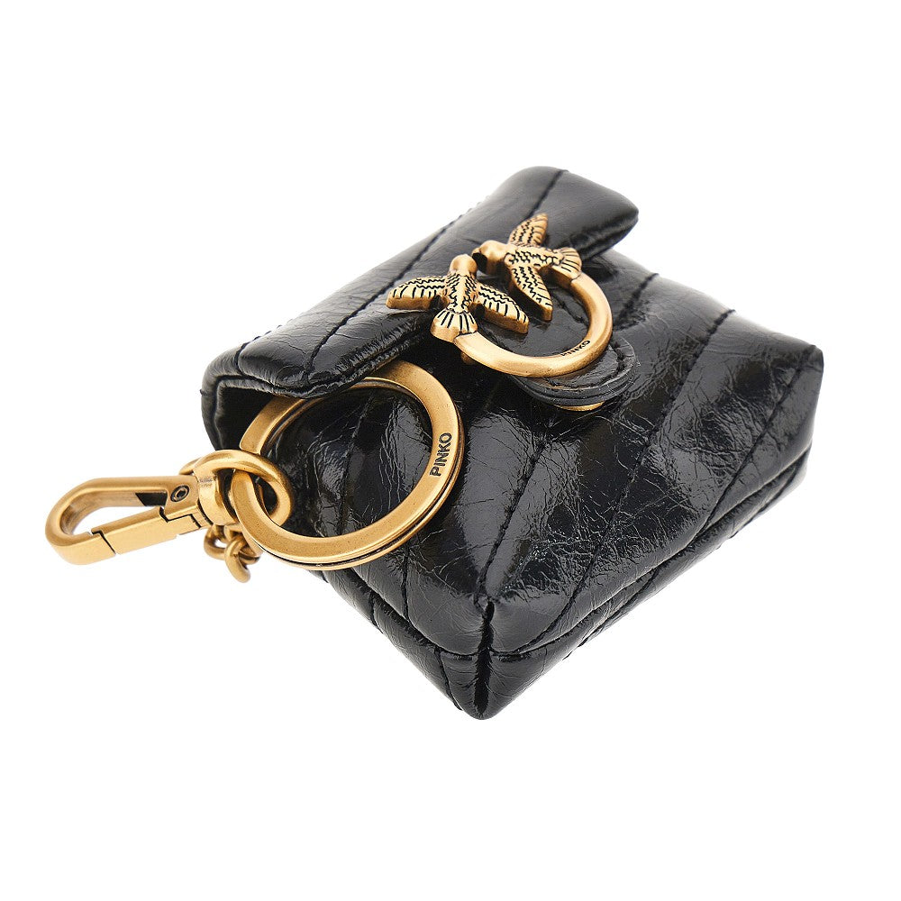 love bag puff leather airpods pouch