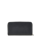 EMPORIO ARMANI OS grained leather zip-around wallet