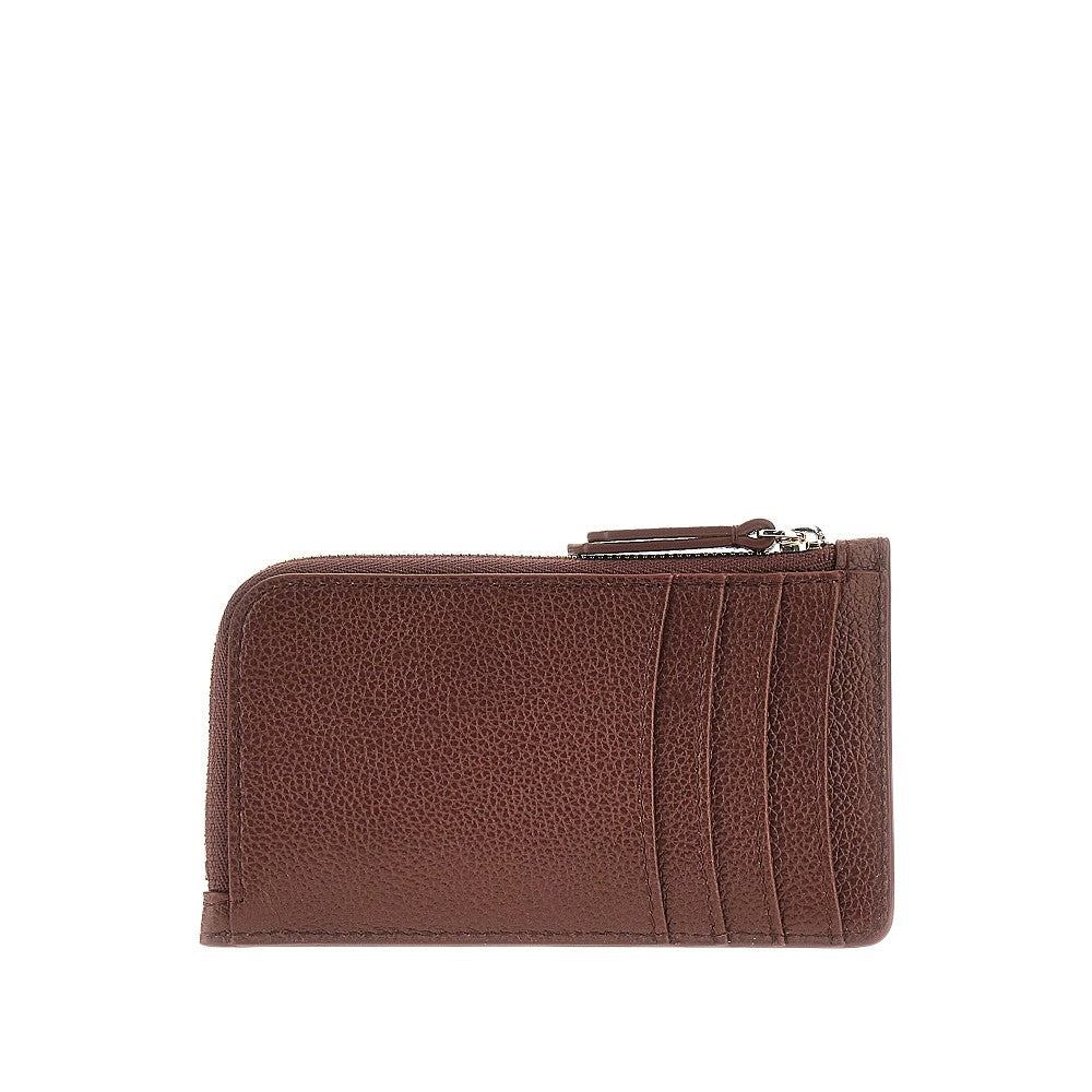 EMPORIO ARMANI OS leather cardholder pouch