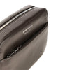leather camera bag with logo