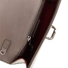 leather clutch with chain
