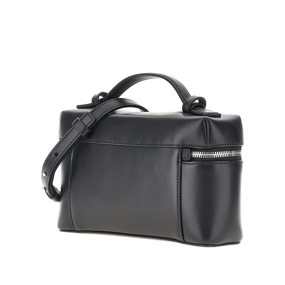 EMPORIO ARMANI OS vanity case nappa leather bag