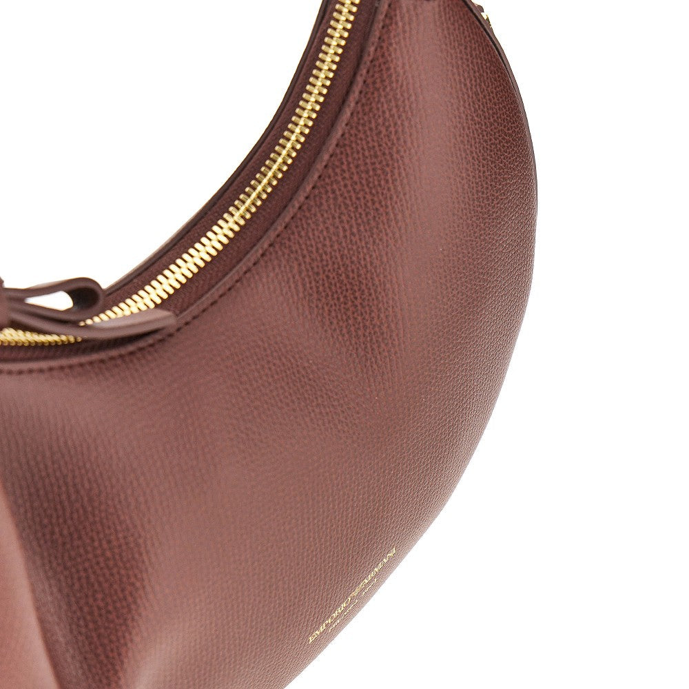emporio armani 1981 leather mini hobo bag