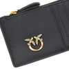 love birds leather cardholder
