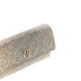 PINKO OS love birds clutch wallet whit rhinestone