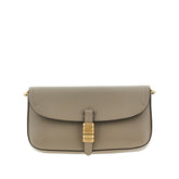 PINKO OS saddle flat leather pouch