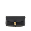 saddle flat leather pouch