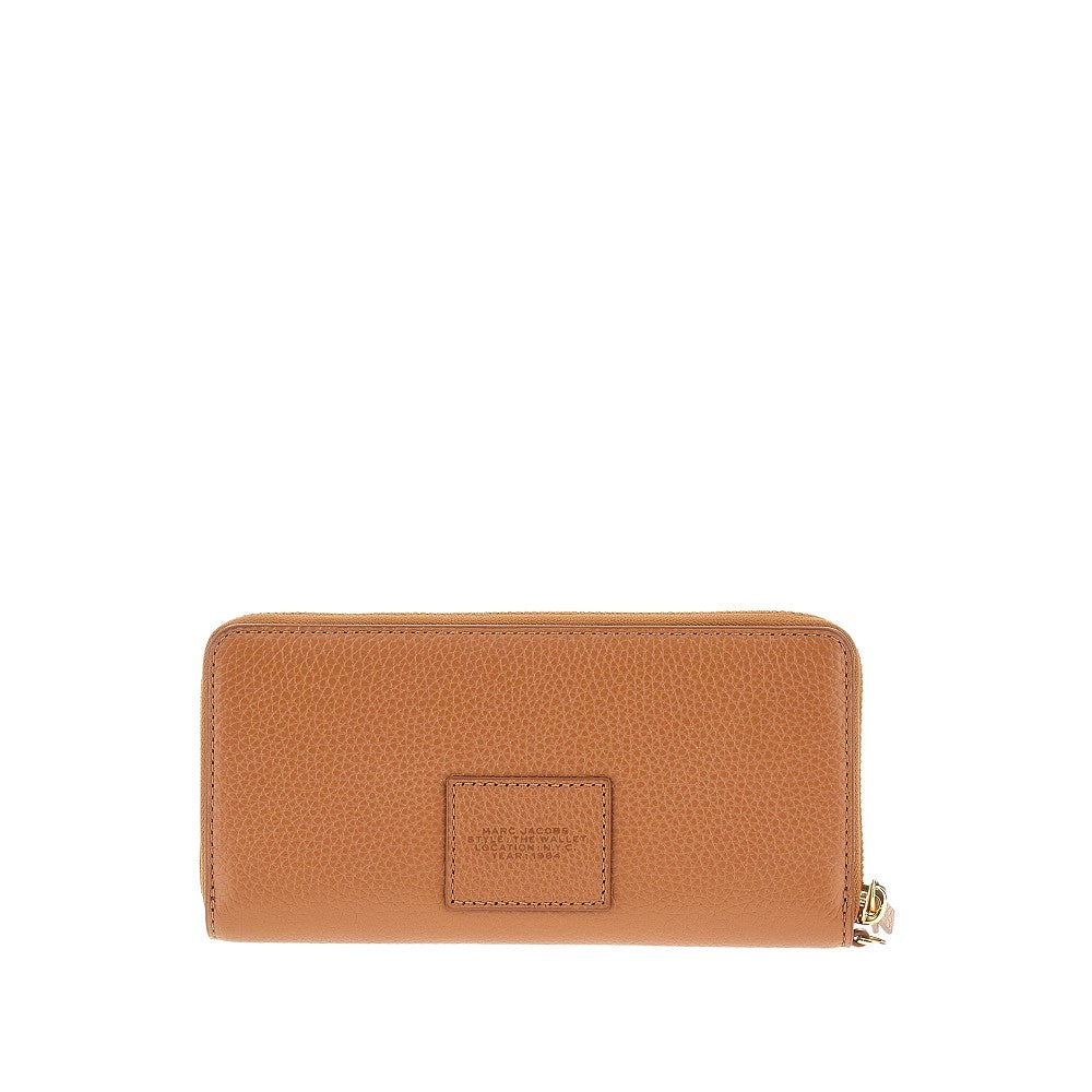 MARC JACOBS OS grained leather zip-around wallet