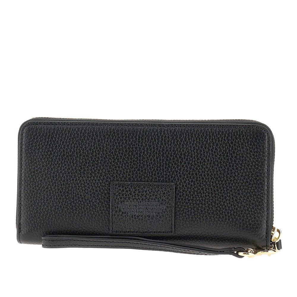 MARC JACOBS OS grained leather zip-around wallet
