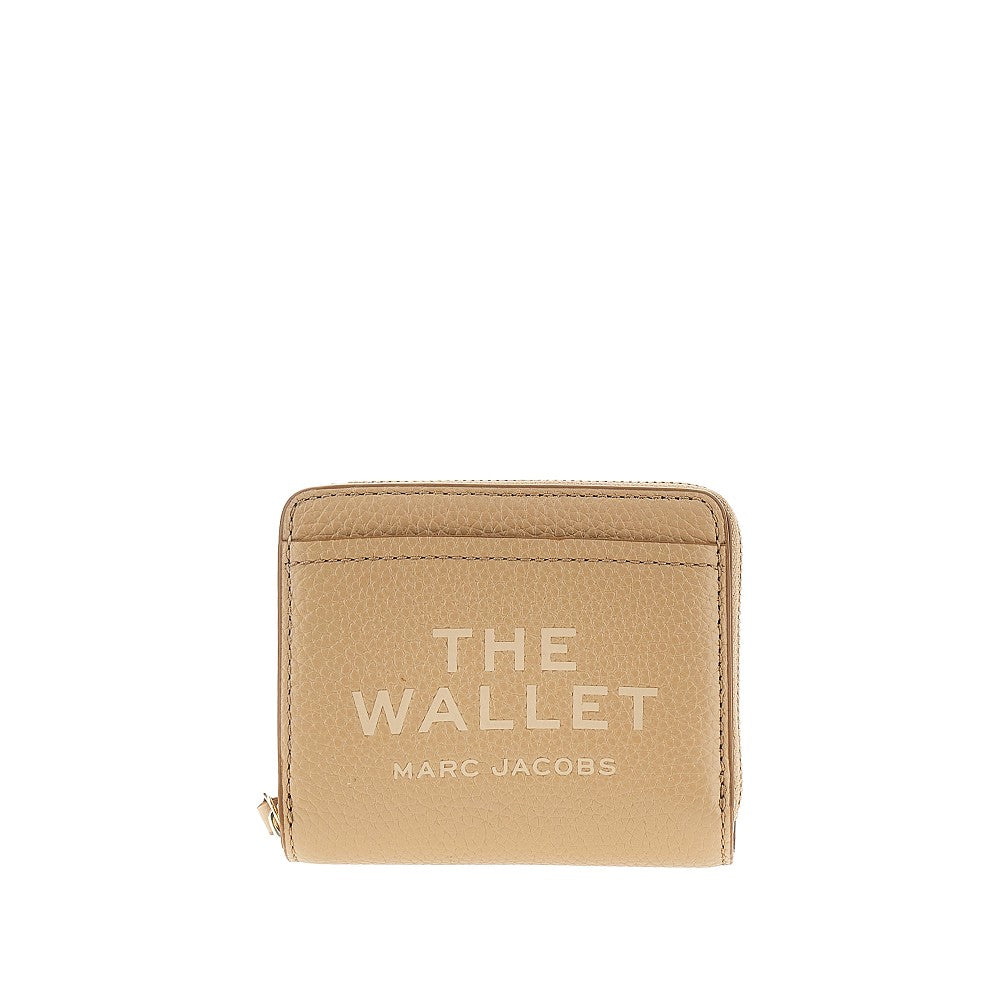 MARC JACOBS OS grained leather mini compact wallet