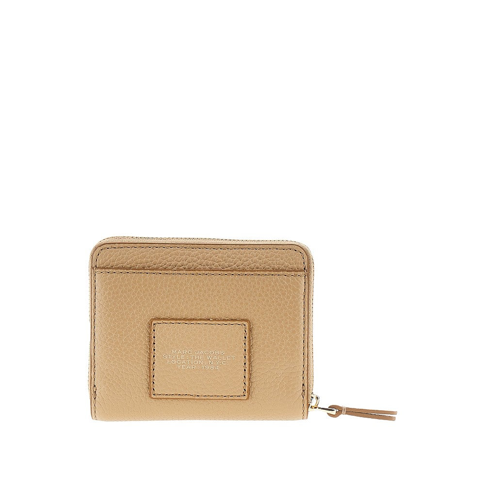 MARC JACOBS OS grained leather mini compact wallet