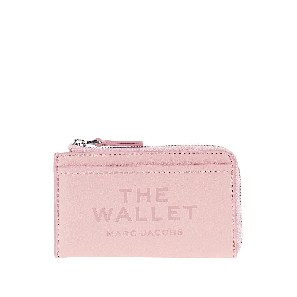 MARC JACOBS OS grained leather zip wallet