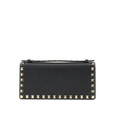 VALENTINO GARAVANI OS rockstud clutch wallet with chain