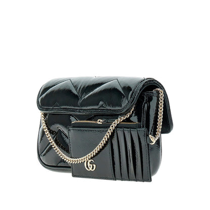 GUCCI OS gg marmont mini bag with cardholder