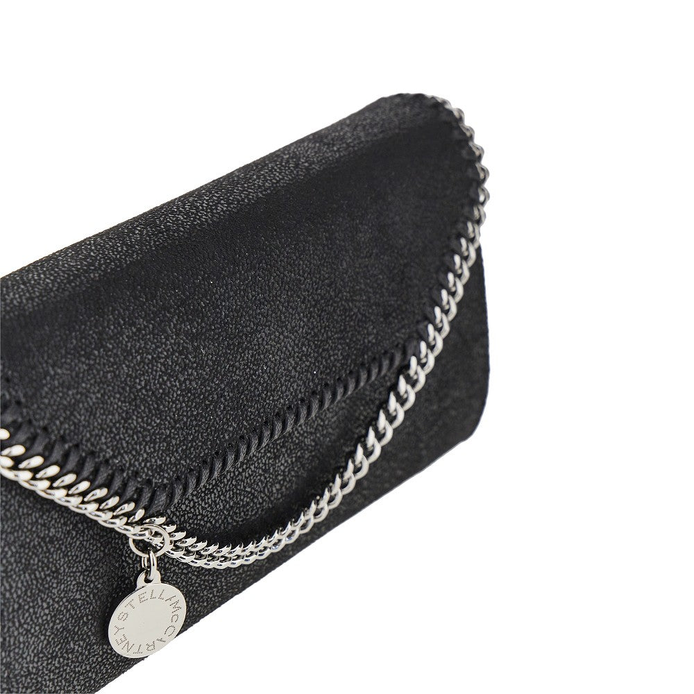 wallet with falabella shoulder strap