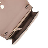 VALENTINO GARAVANI OS grained leather rockstud pouch