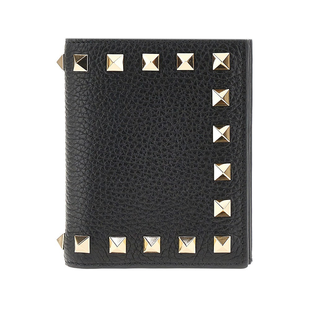 VALENTINO GARAVANI OS rockstud leather bi-fold wallet