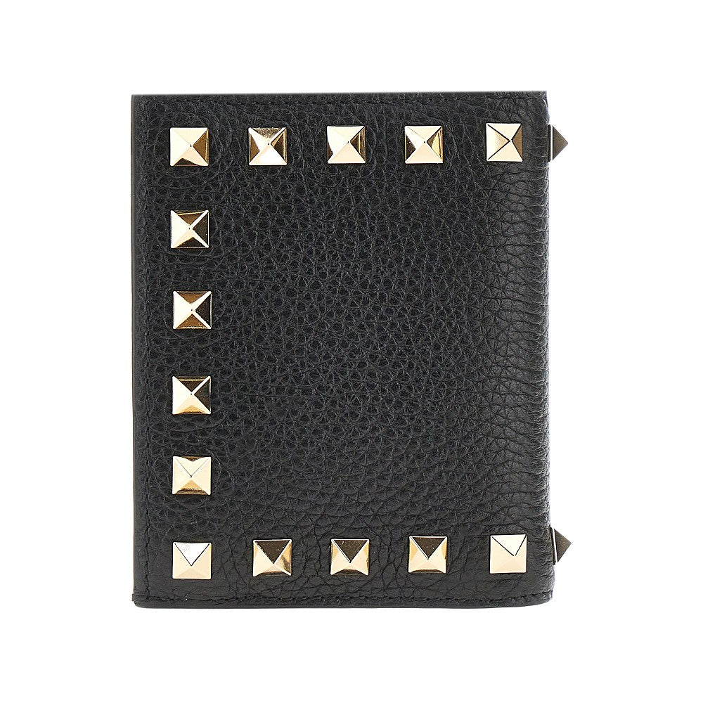 VALENTINO GARAVANI OS rockstud leather bi-fold wallet