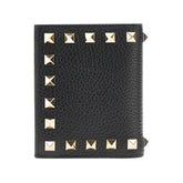 VALENTINO GARAVANI OS rockstud leather bi-fold wallet