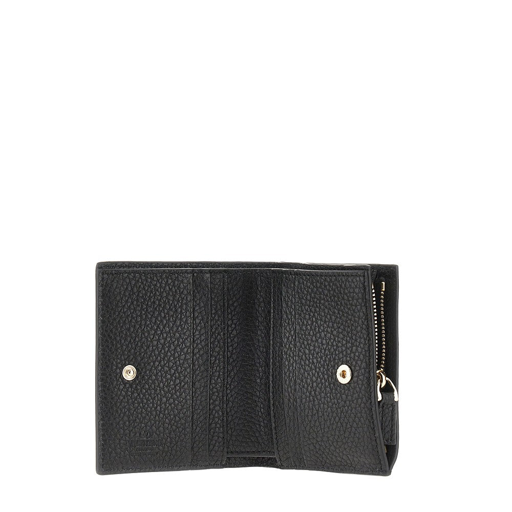 VALENTINO GARAVANI OS rockstud leather bi-fold wallet