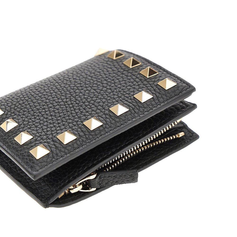 VALENTINO GARAVANI OS rockstud leather bi-fold wallet