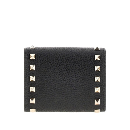 VALENTINO GARAVANI OS rockstud leather tri-fold wallet